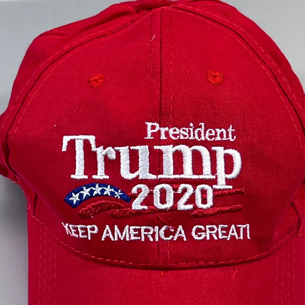 President Trump 2020 Keep America Great Red Adjustable Hat Campaign Ball Cap
